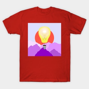 Retro Hot Air Balloons Balloon T-Shirt